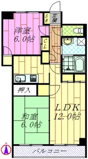 センチュリーアライ【4階】の間取り