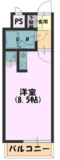 ライオンズプラザ綾瀬【5階】の間取り