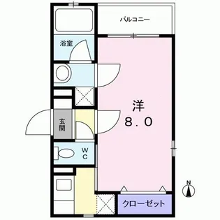 Felice 高円寺【4階】の間取り