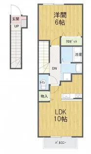 シンフォニアA棟【2階】の間取り