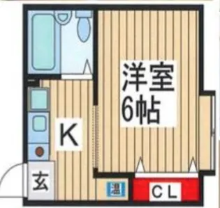 西恋ヶ窪コートハウス【2階】の間取り