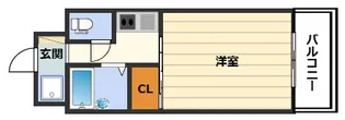 サンキャドマス扇町【12階】の間取り