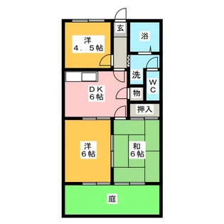 コート山本【1階】の間取り