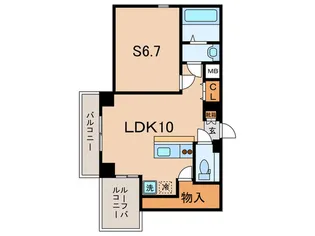 プランドール尾山台【4階】の間取り