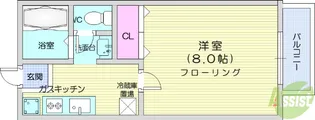 エルクハウスA棟【2階】の間取り