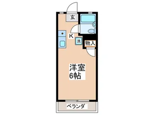 メゾンソレイユ【2階】の間取り