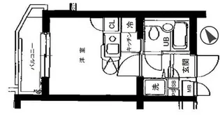 ワコーレ等々力II【4階】の間取り