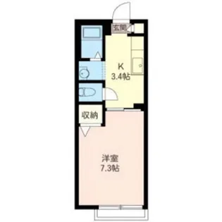 フレグランスS【1階】の間取り