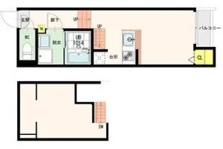 Le Miel【1階】の間取り