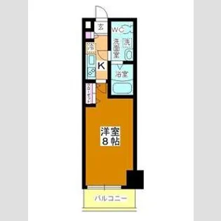アルファコート西川口7【7階】の間取り