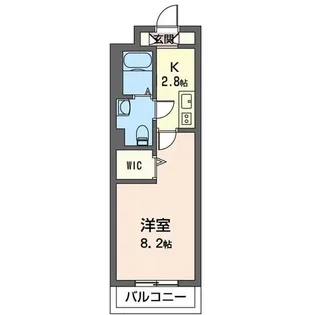 ハイムMF【1階】の間取り