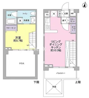 サンピエス桜新町の間取り