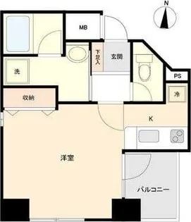 ミューズ両国II【5階】の間取り