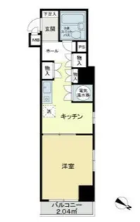 ライオンズマンション初台第3【6階】の間取り