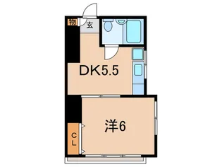 ハイツコジマ【2階】の間取り