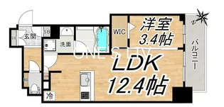 アーバネックス本町【4階】の間取り
