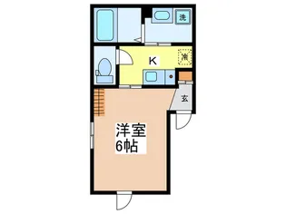 Almo王子神谷【3階】の間取り