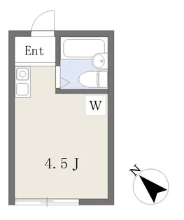 興洋ハイツ【1階】の間取り