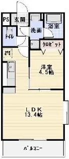 フランシーズ【2階】の間取り