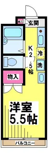 平田ビル【3階】の間取り