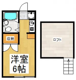 アリス【2階】の間取り