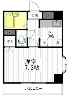 OHNO BUILDING【2階】の間取り