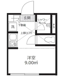 Sunny Sky赤塚【1階】の間取り