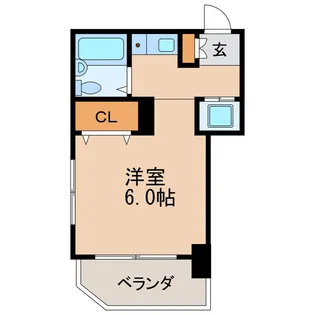 レスパス千種【4階】の間取り