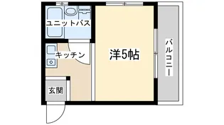 ハイツ青木【2階】の間取り