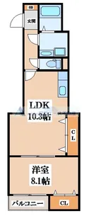 クレインコートSAKURA【1階】の間取り