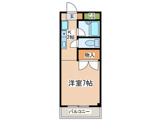 フィ-ルドハイム【3階】の間取り