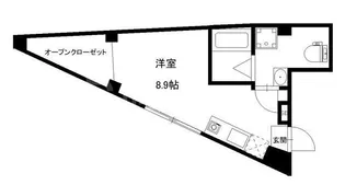 グランレジデンス四つ木【5階】の間取り