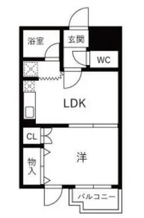 パレロワイアル【3階】の間取り
