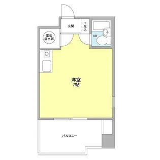 フェリス松本九段【6階】の間取り