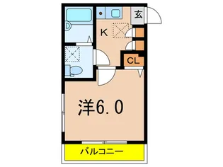 キャメロンコート【1階】の間取り