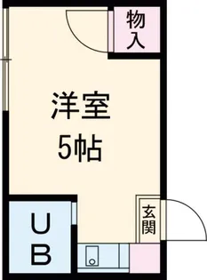 メゾンドゥシェル【1階】の間取り