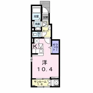 Grace(グラース)【1階】の間取り