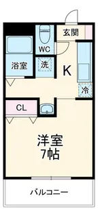 プレステージア伊奈【3階】の間取り