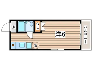 メゾンドベルレ-ヌ【2階】の間取り