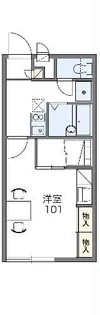 レオパレスMARION【2階】の間取り