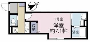 VINES海老名【1階】の間取り