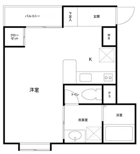 アーク桜新町【3階】の間取り
