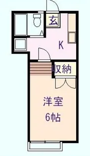 ホワイトコーポI【2階】の間取り