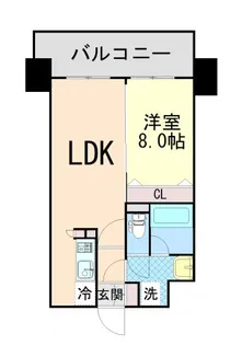 アーバネックス豊中桜塚【10階】の間取り