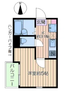 フォレノワール【3階】の間取り