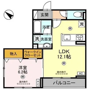 HRアベニュー【3階】の間取り