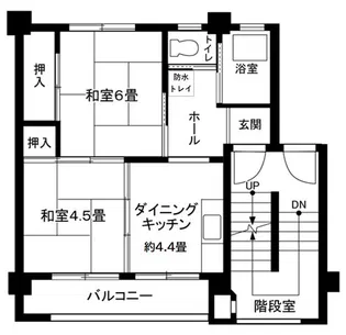 大和第2【2階】の間取り