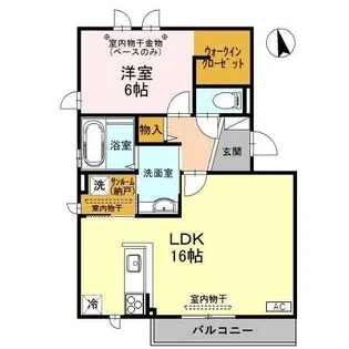 コンフォートあかつき【3階】の間取り