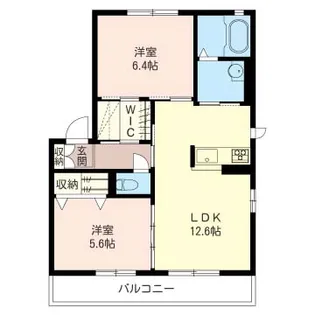 シャーメゾン フォレスタIII【1階】の間取り