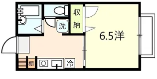 宮本ハイツ【1階】の間取り
